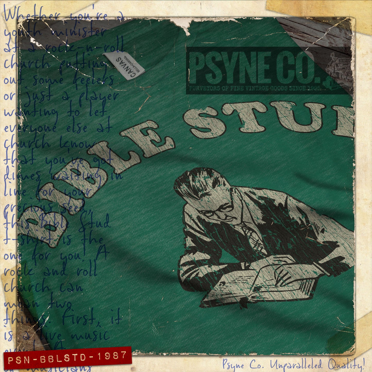 Bible Stud 1987 Vintage Men’s T-Shirt