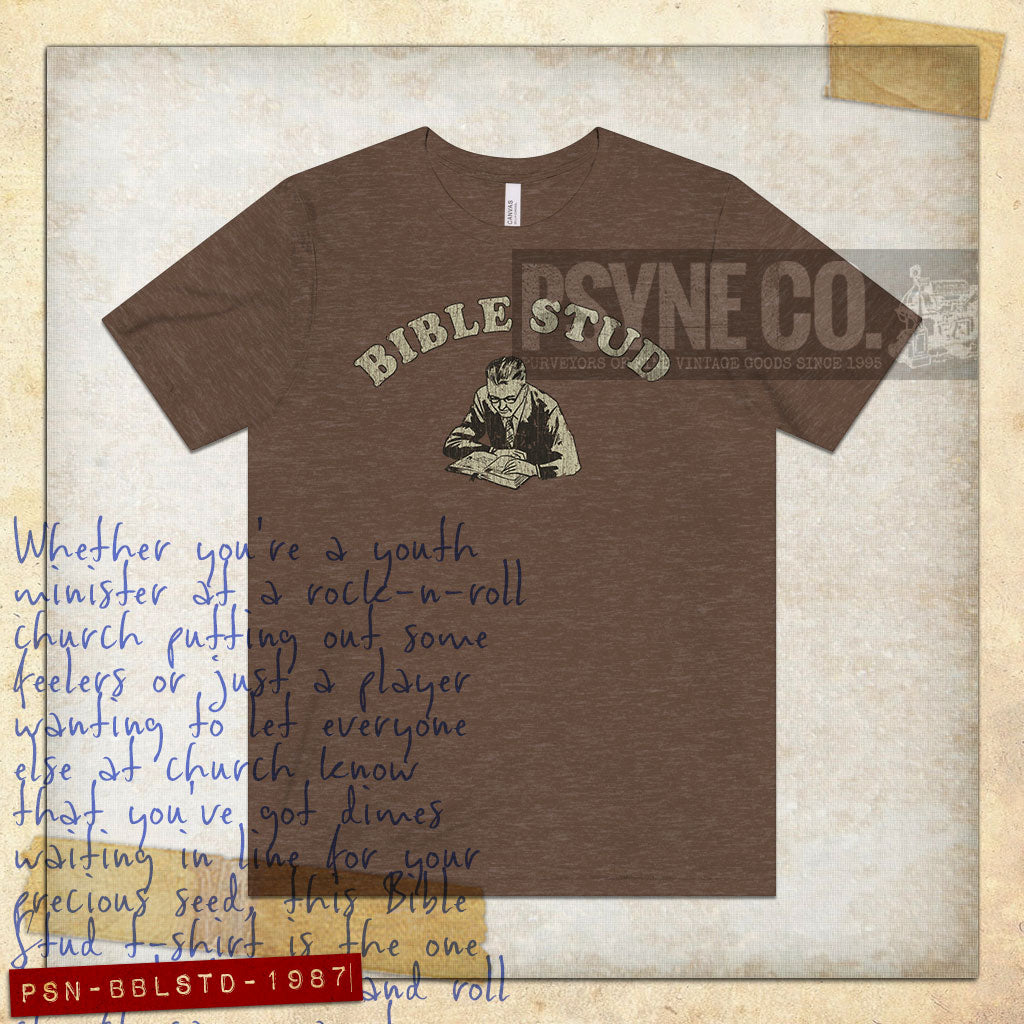 Bible Stud 1987 Vintage Men’s T-Shirt