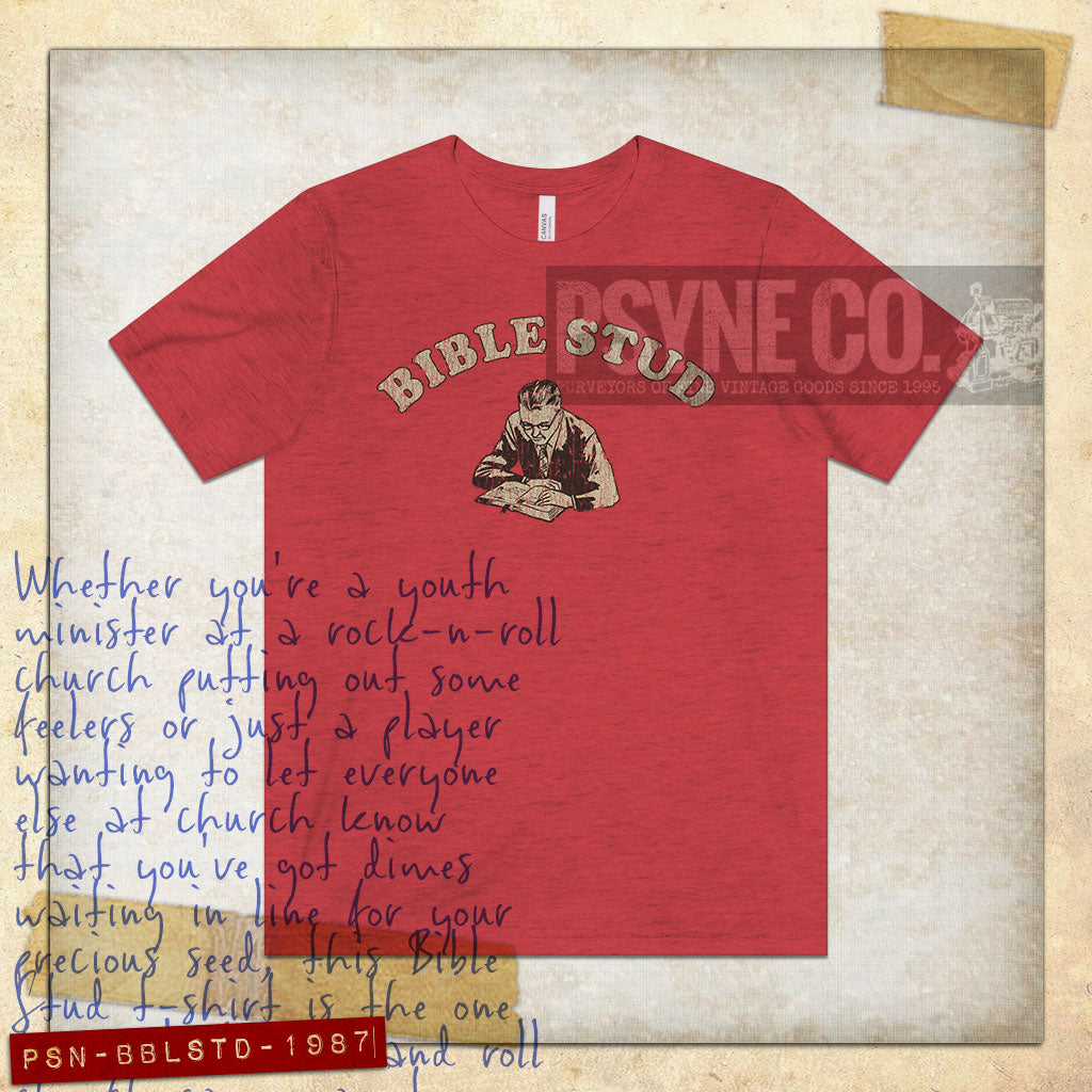 Bible Stud 1987 Vintage Men’s T-Shirt
