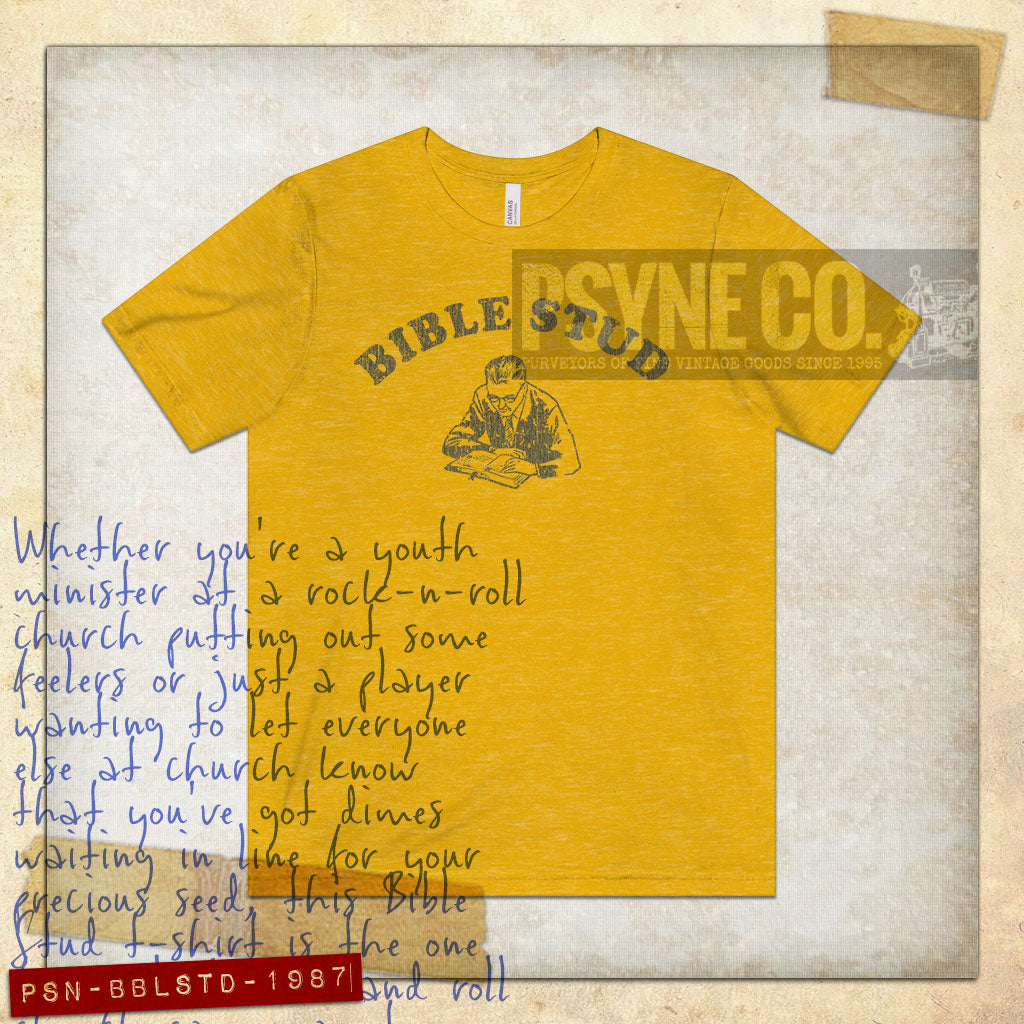 Bible Stud 1987 Vintage Men’s T-Shirt