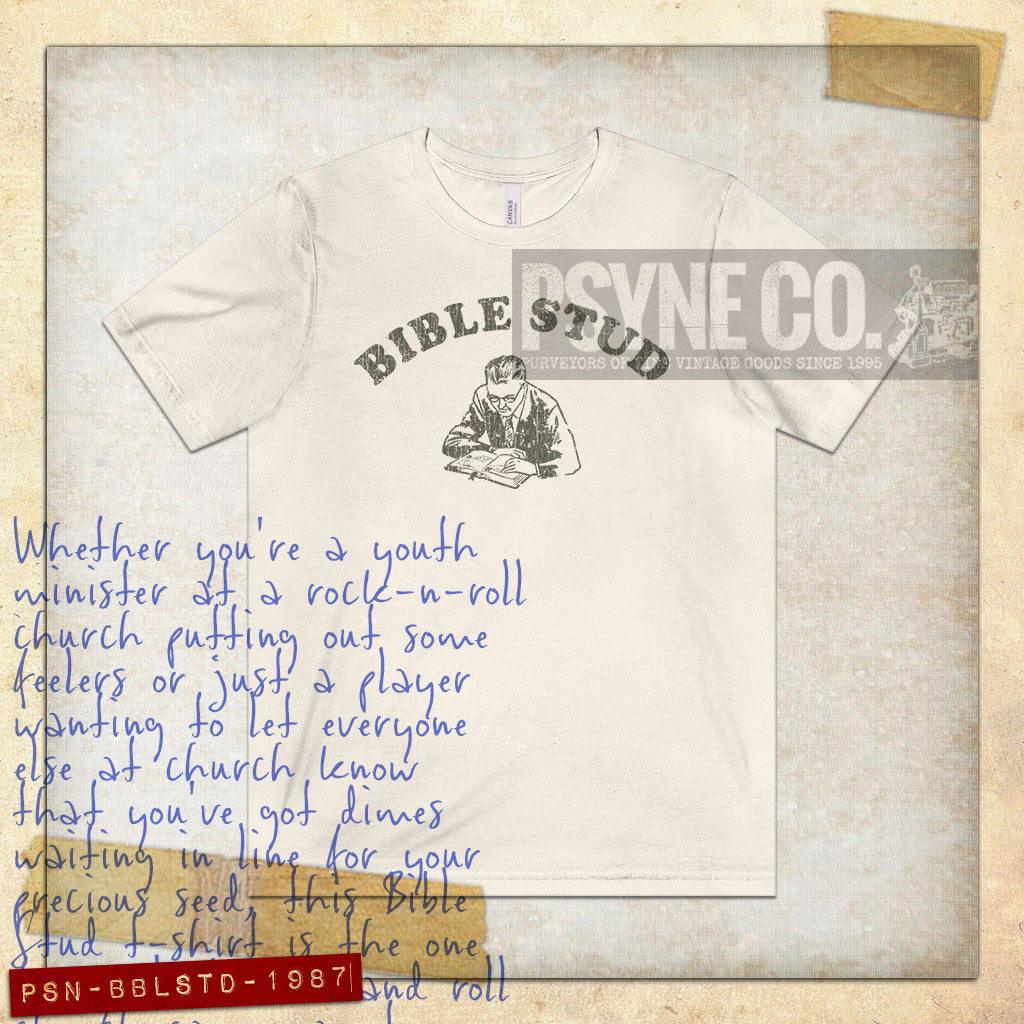 Bible Stud 1987 Vintage Men’s T-Shirt