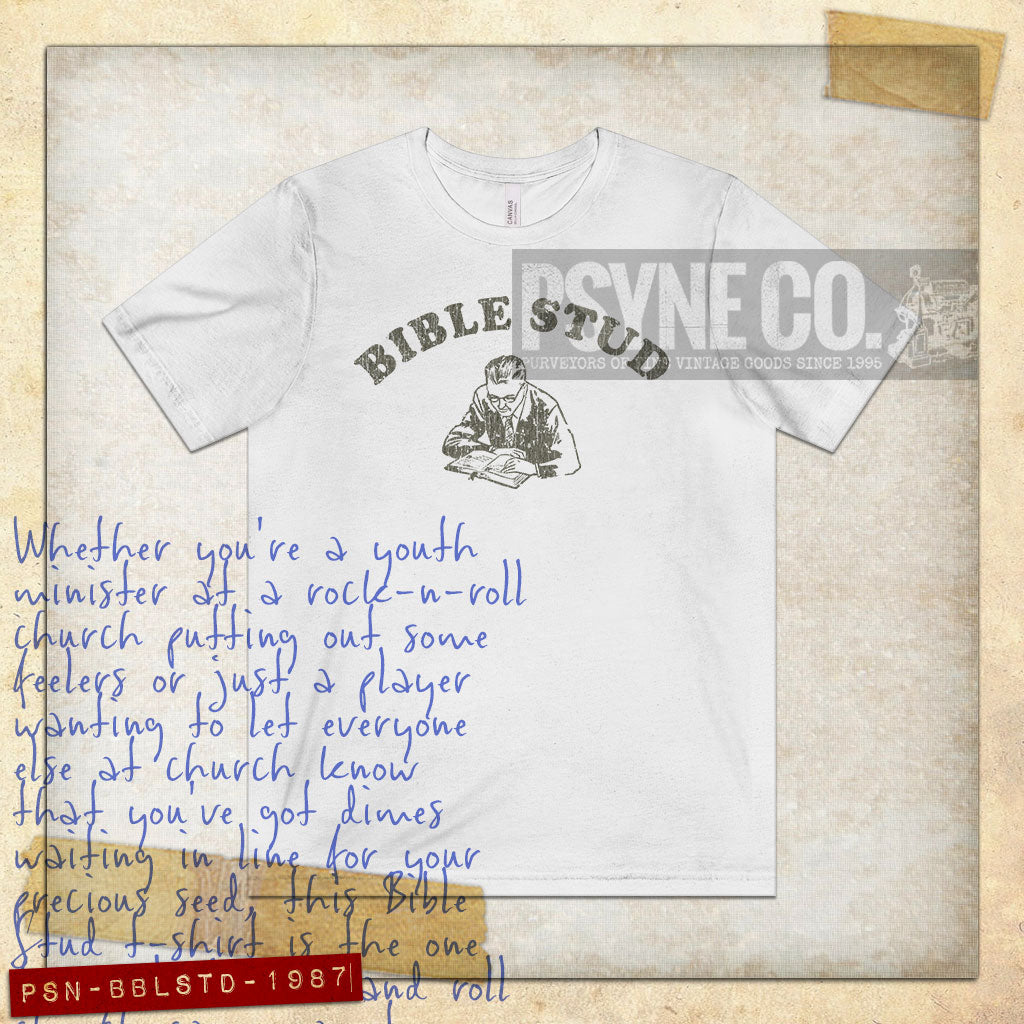 Bible Stud 1987 Vintage Men’s T-Shirt