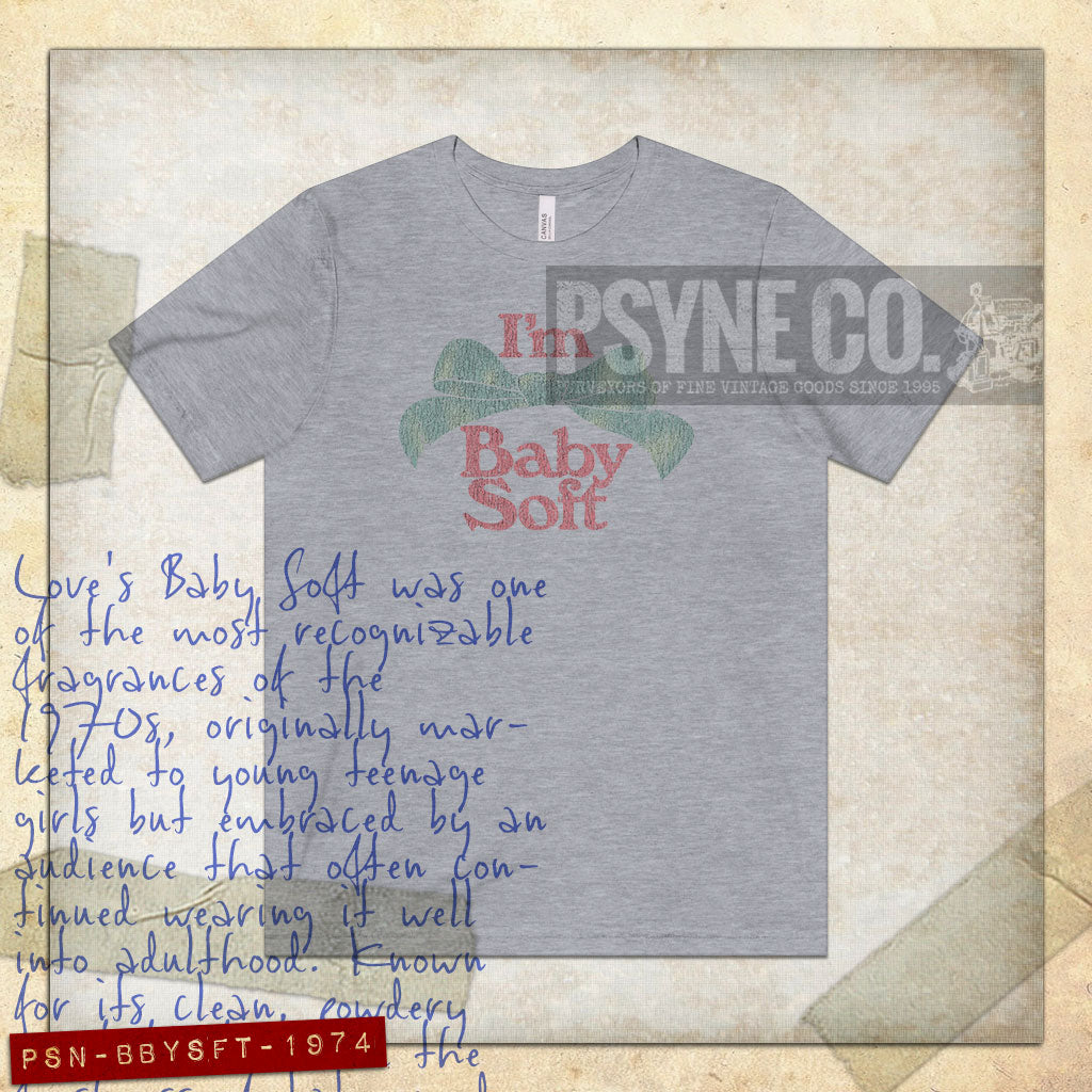 I'm Baby Soft 1974 Vintage Men’s T-Shirt