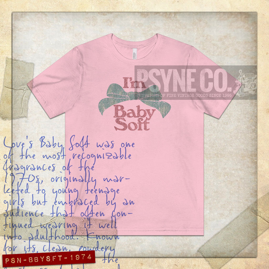 I'm Baby Soft 1974 Vintage Men’s T-Shirt