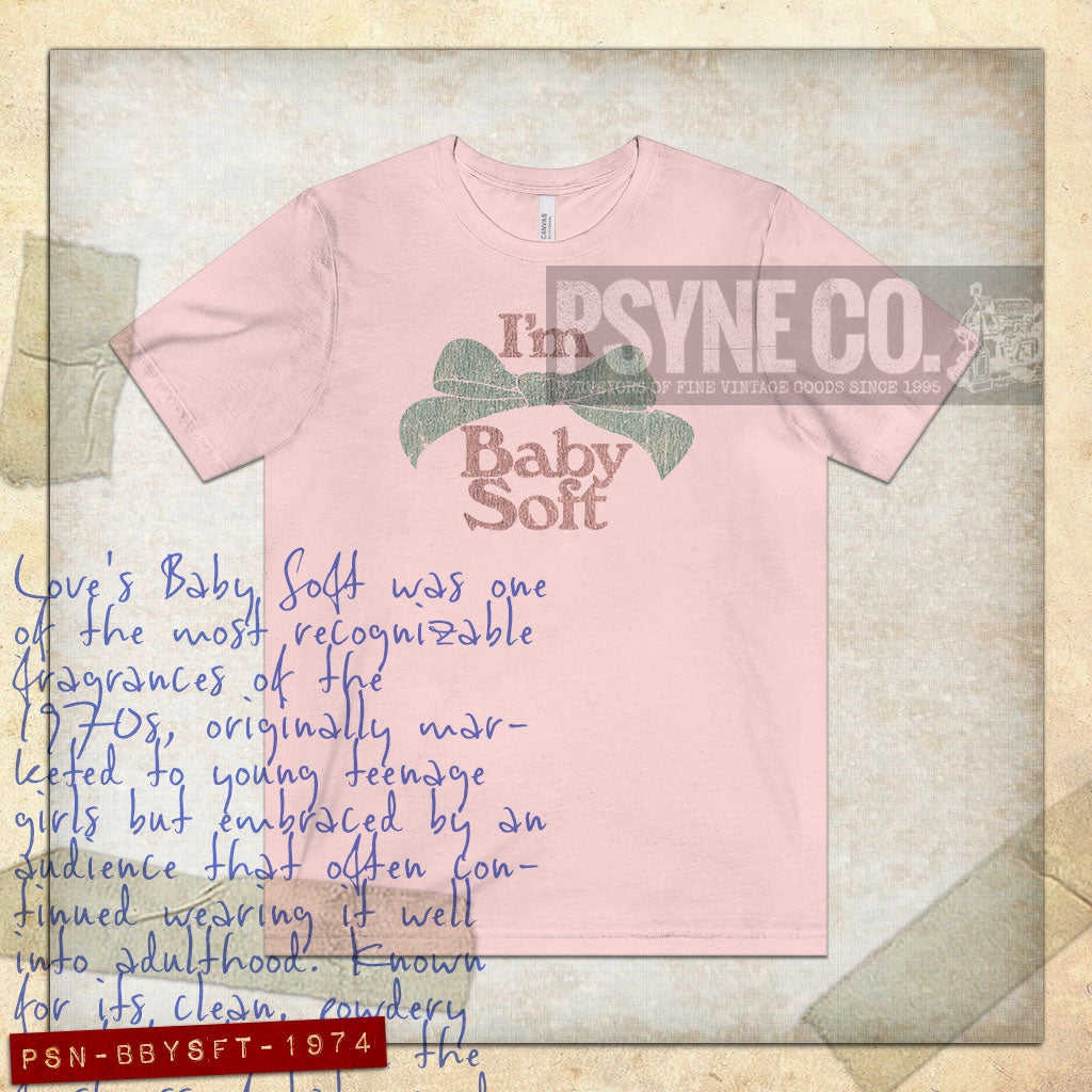 I'm Baby Soft 1974 Vintage Men’s T-Shirt