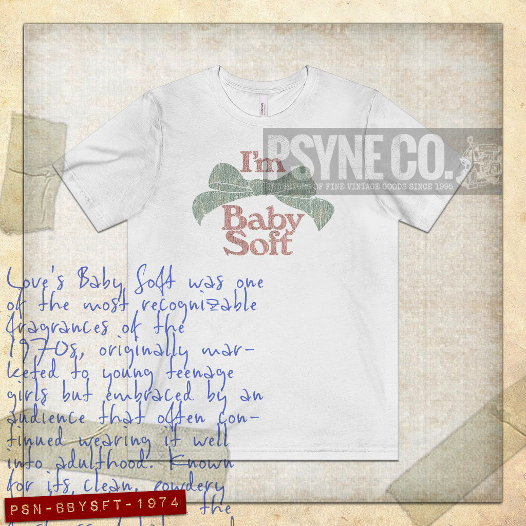 I'm Baby Soft 1974 Vintage Men’s T-Shirt