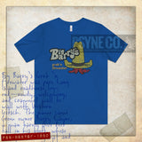 Big Barry's Grub and Firewater 1977 Vintage Men's T-Shirt