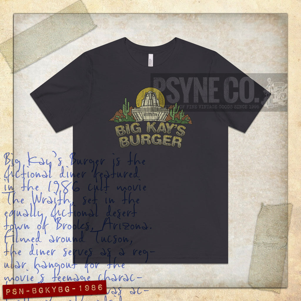 Big Kay's Burger Tucson 1986 Vintage Men's T-Shirt