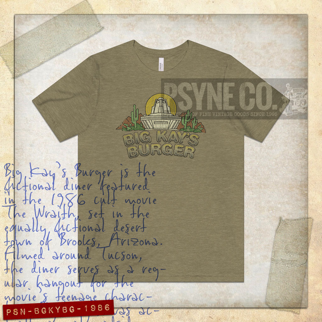 Big Kay's Burger Tucson 1986 Vintage Men's T-Shirt