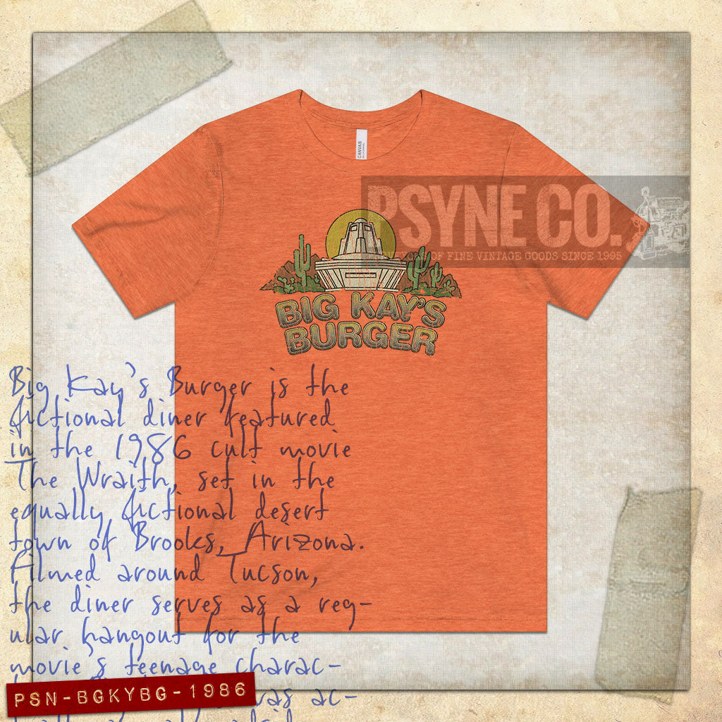 Big Kay's Burger Tucson 1986 Vintage Men's T-Shirt