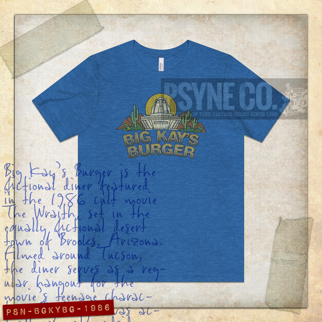 Big Kay's Burger Tucson 1986 Vintage Men's T-Shirt