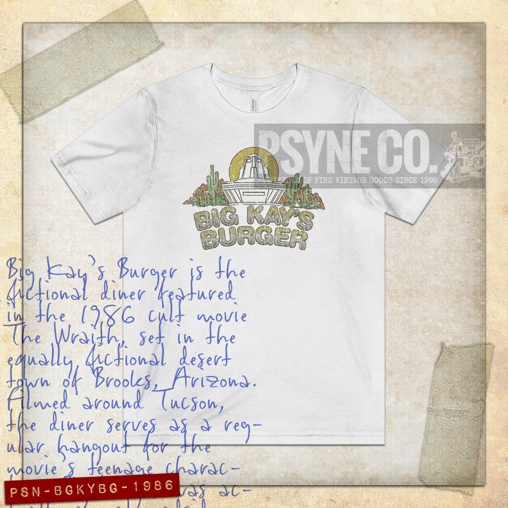 Big Kay's Burger Tucson 1986 Vintage Men's T-Shirt