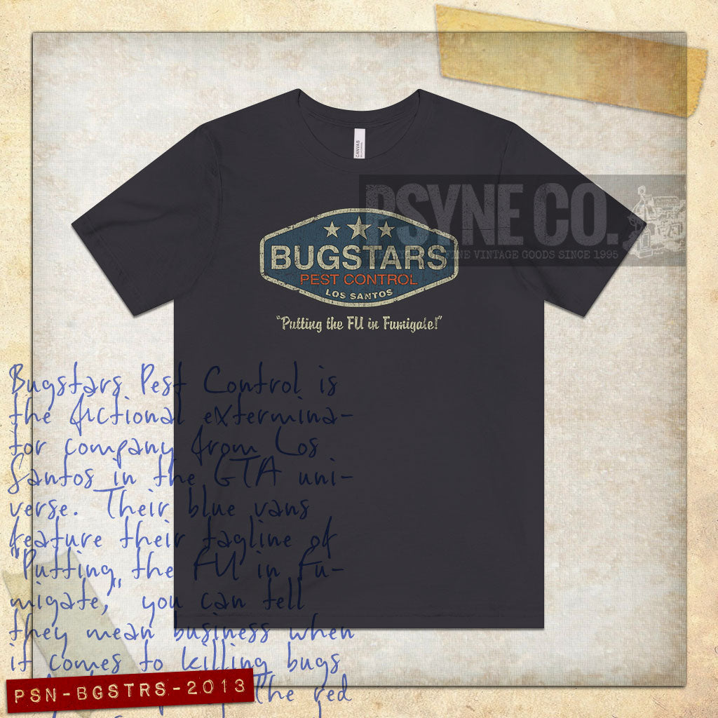 Bugstars Pest Control 2013 Vintage Men's T-Shirt