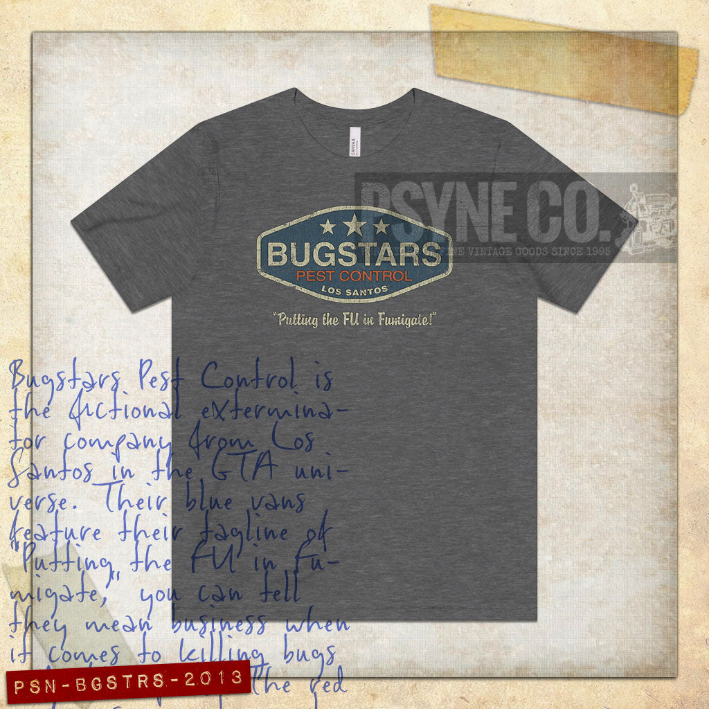 Bugstars Pest Control 2013 Vintage Men's T-Shirt