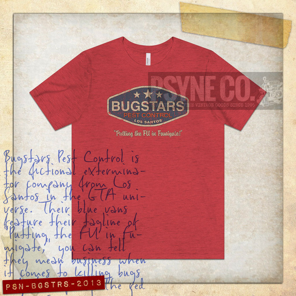 Bugstars Pest Control 2013 Vintage Men's T-Shirt