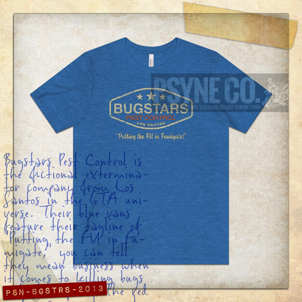 Bugstars Pest Control 2013 Vintage Men's T-Shirt