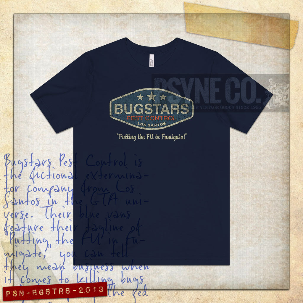 Bugstars Pest Control 2013 Vintage Men's T-Shirt