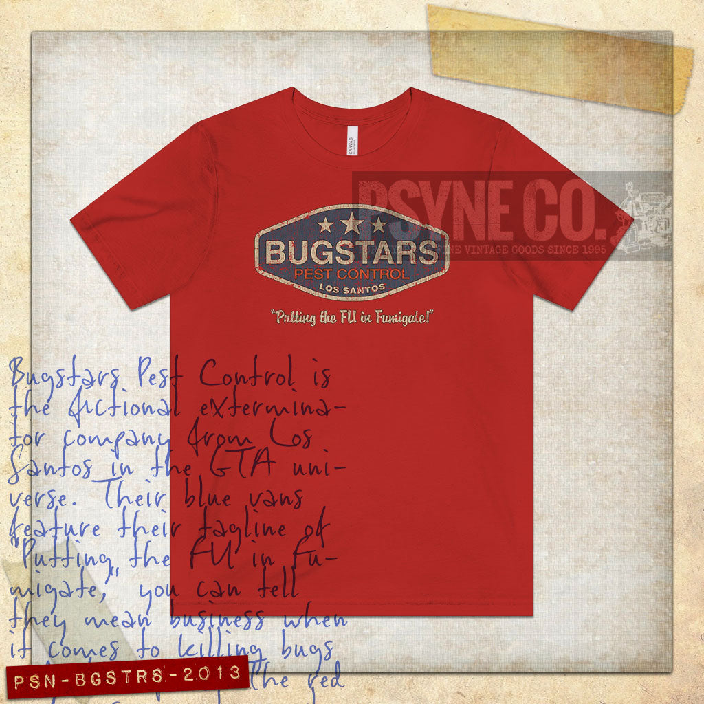 Bugstars Pest Control 2013 Vintage Men's T-Shirt