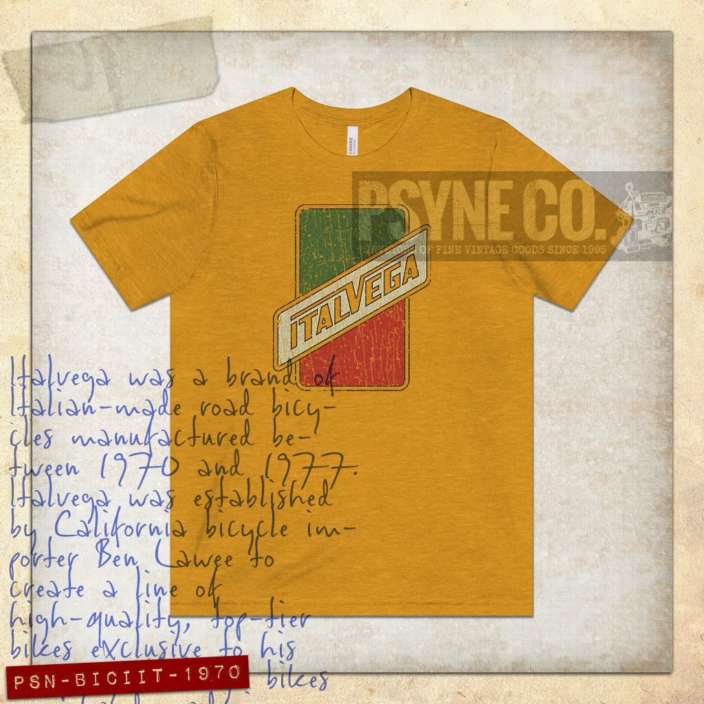 Biciclette Italvega 1970 Vintage Men's T-Shirt