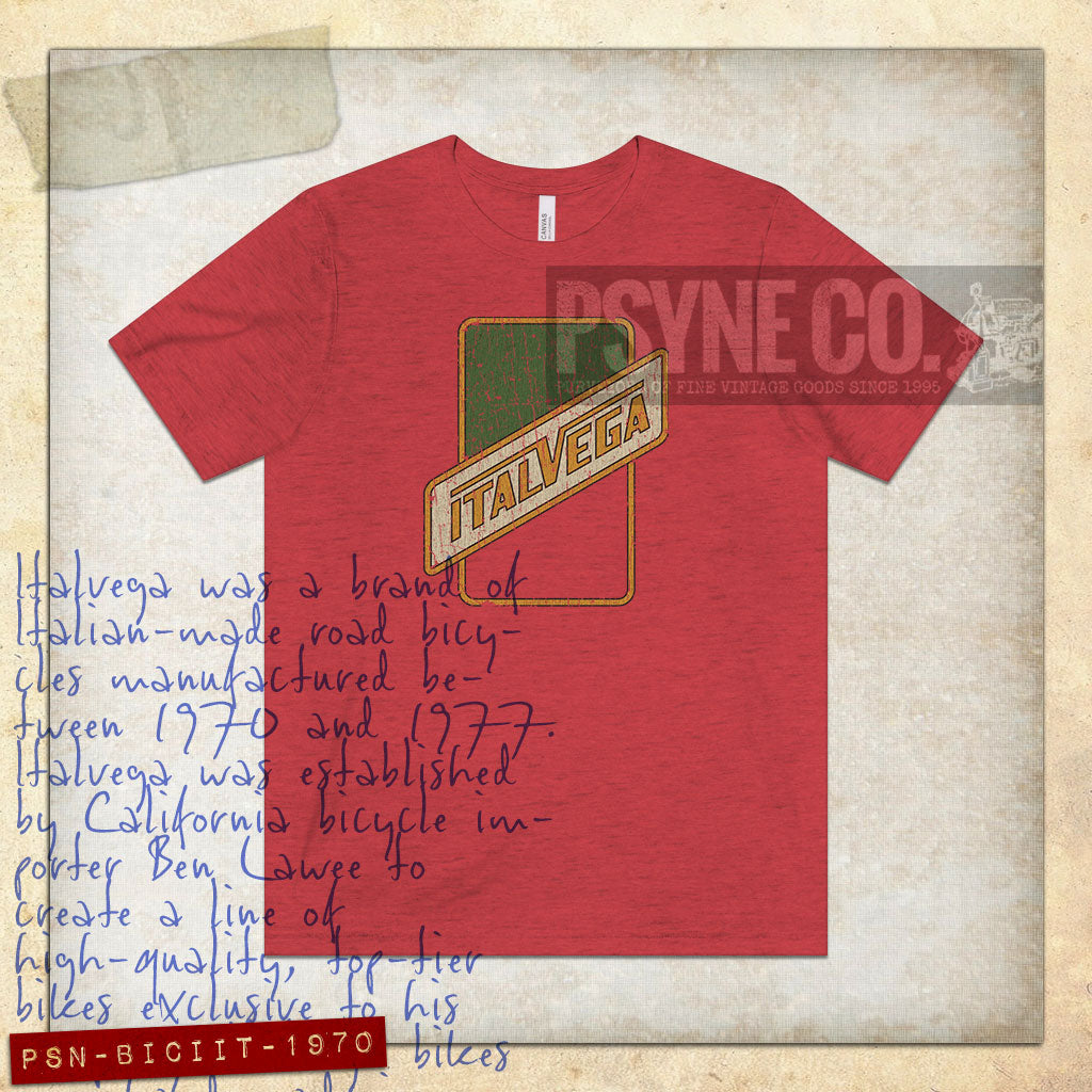 Biciclette Italvega 1970 Vintage Men's T-Shirt