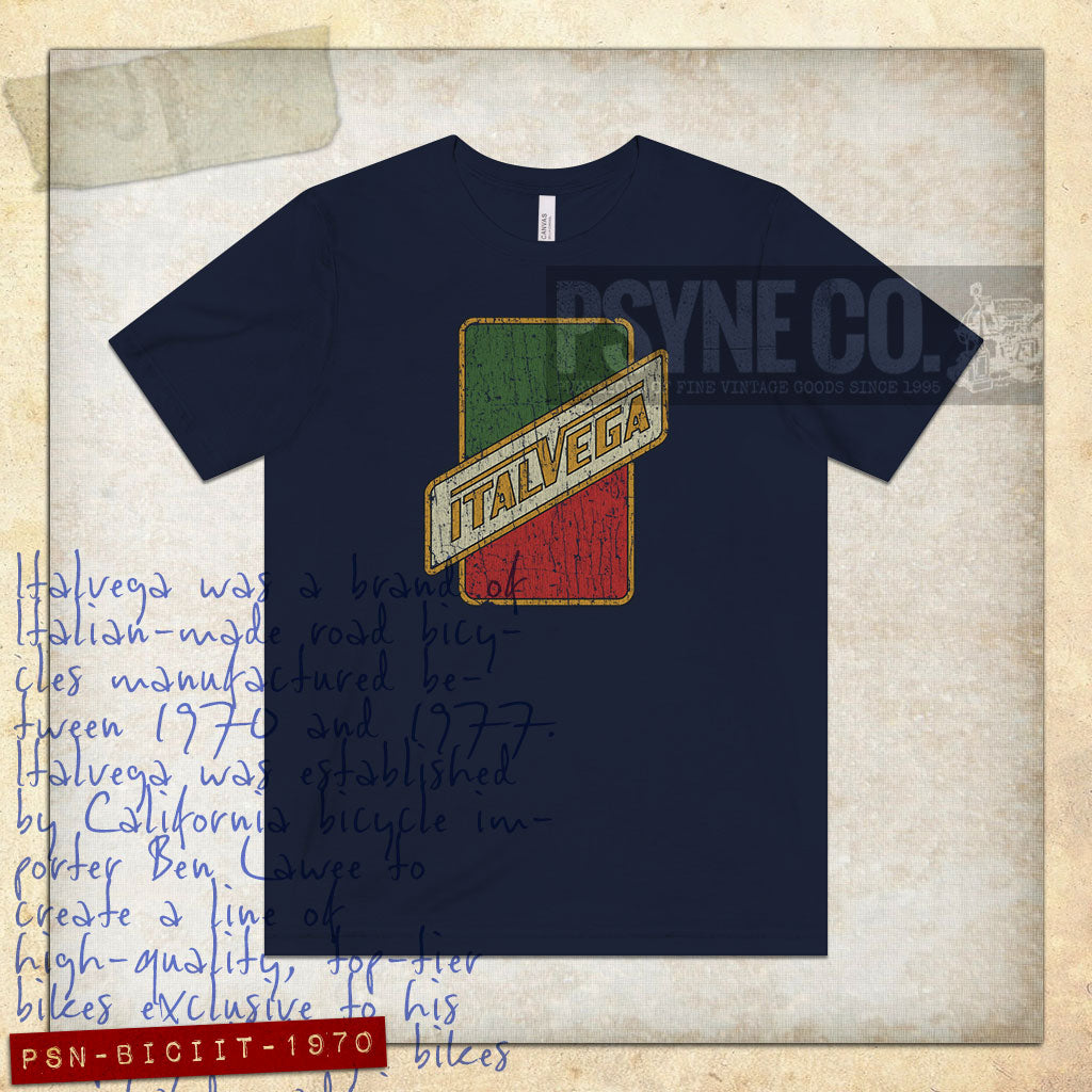 Biciclette Italvega 1970 Vintage Men's T-Shirt