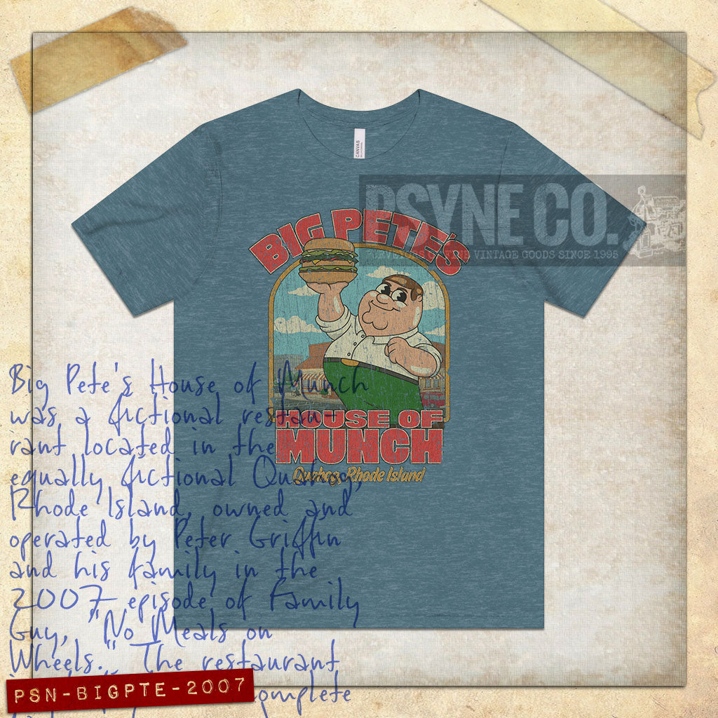 Big Pete's House of Munch 2007 Vintage Men's T-Shirt