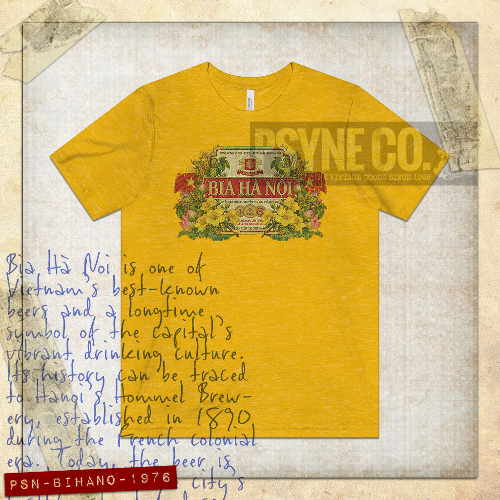 Bia Hà Nội 1976 Vintage Men's T-Shirt