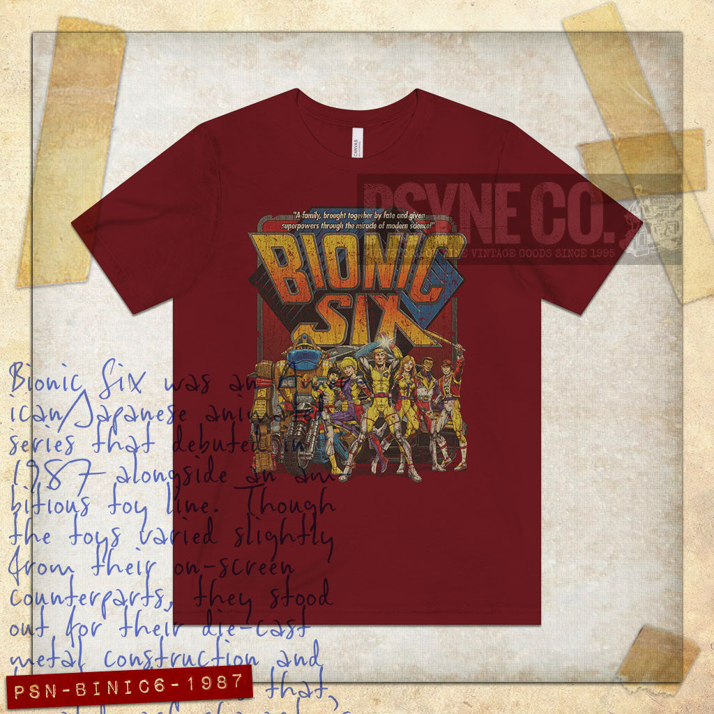 The Bionic Six 1987 Vintage Men's T-Shirt