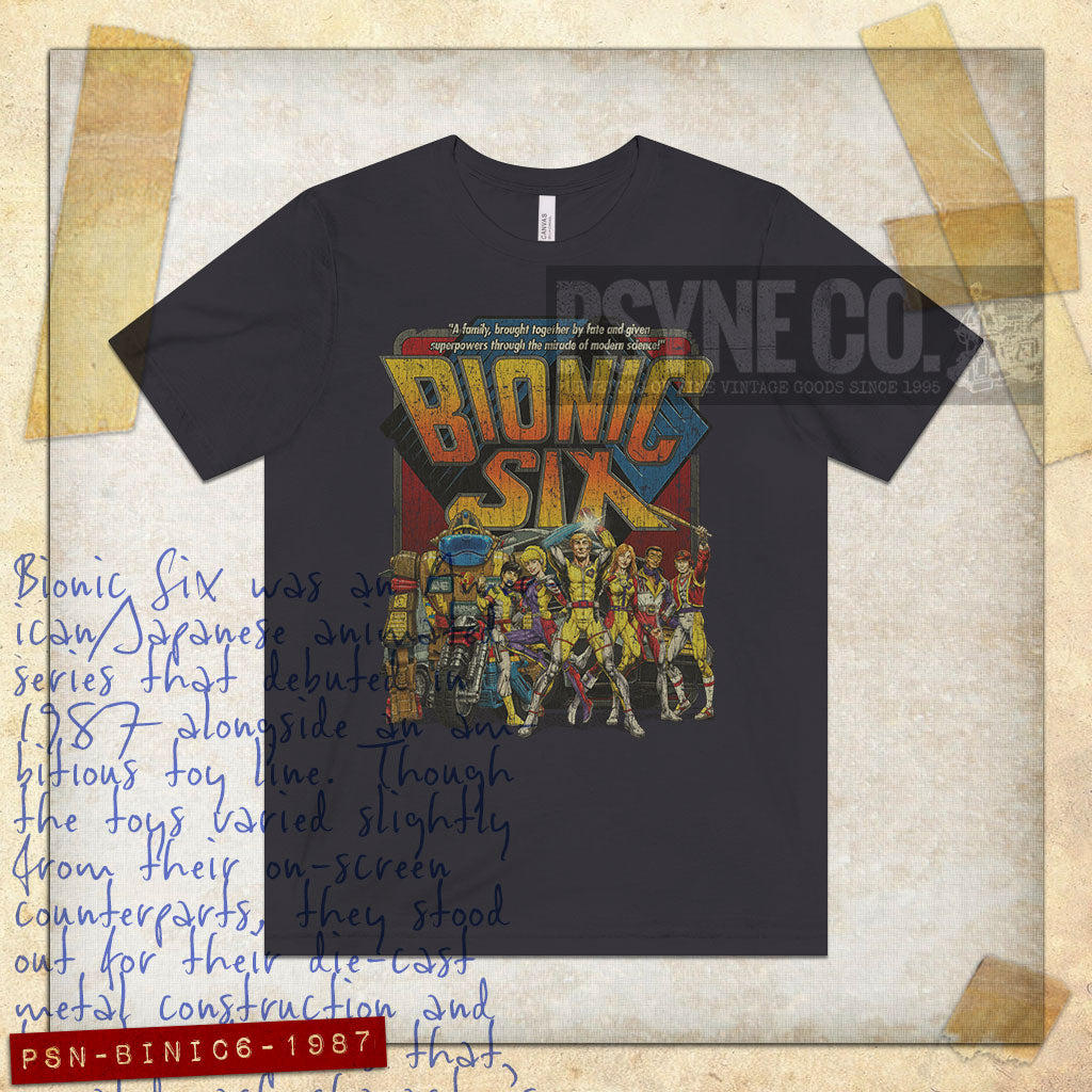 The Bionic Six 1987 Vintage Men's T-Shirt