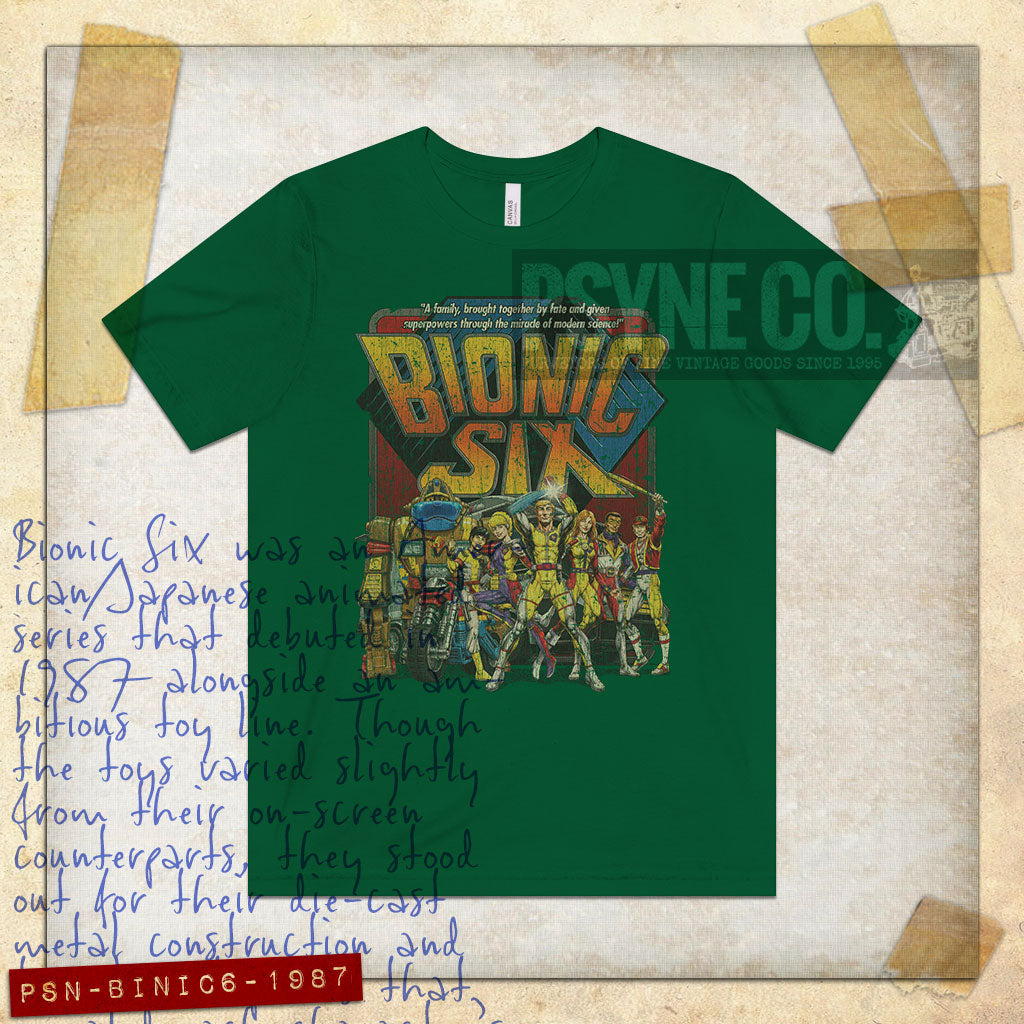 The Bionic Six 1987 Vintage Men's T-Shirt