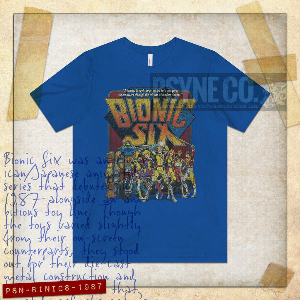 The Bionic Six 1987 Vintage Men's T-Shirt