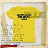 Blowjobs Are Real Jobs 1978 Vintage Women’s T-Shirt