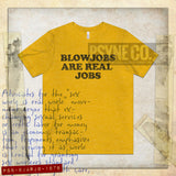 Blowjobs Are Real Jobs 1978 Vintage Men’s T-Shirt