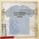 Blowjobs Are Real Jobs 1978 Vintage Men’s T-Shirt