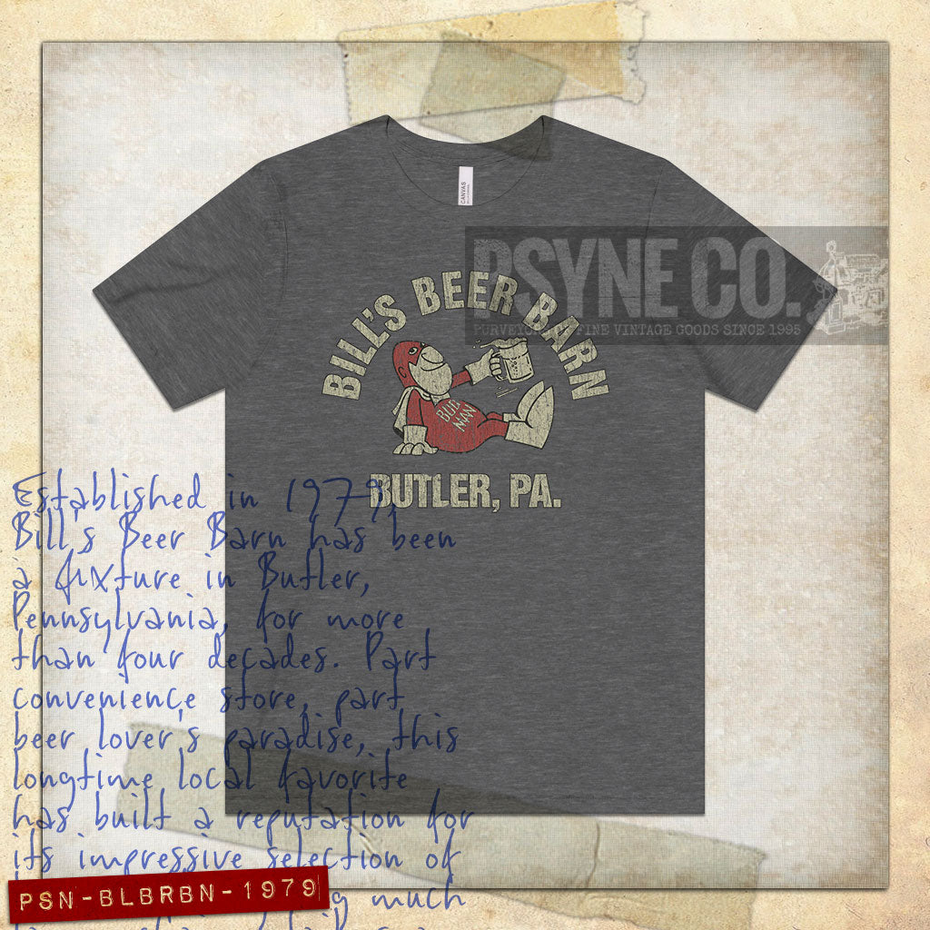 Bill's Beer Barn 1979 Vintage Men's T-Shirt