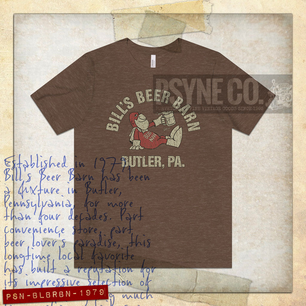 Bill's Beer Barn 1979 Vintage Men's T-Shirt