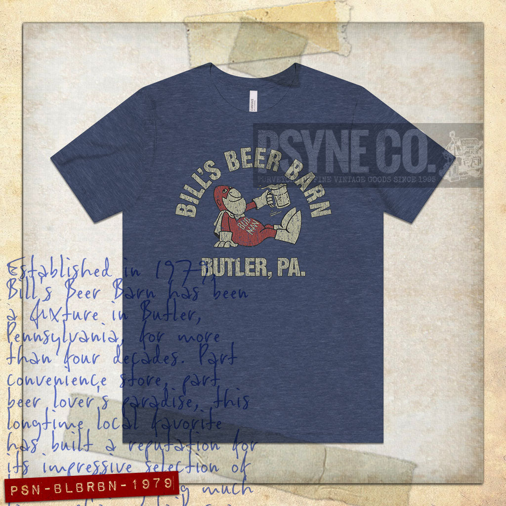 Bill's Beer Barn 1979 Vintage Men's T-Shirt