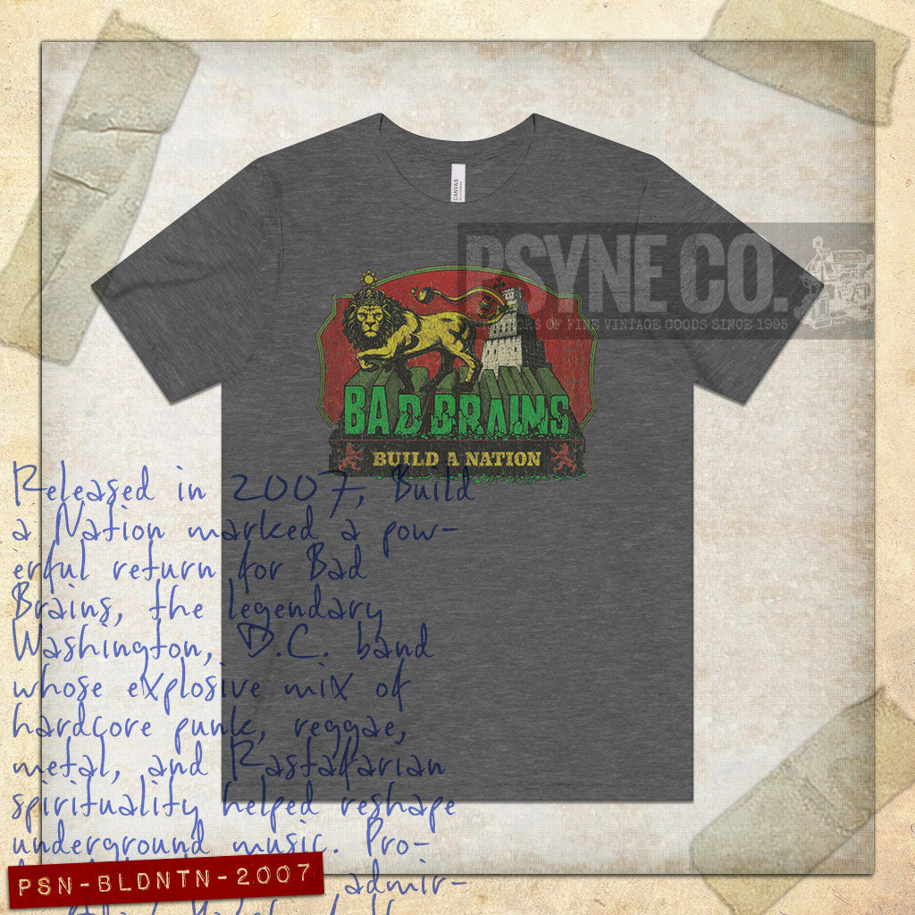 Build a Nation 2007 Vintage Men’s T-Shirt