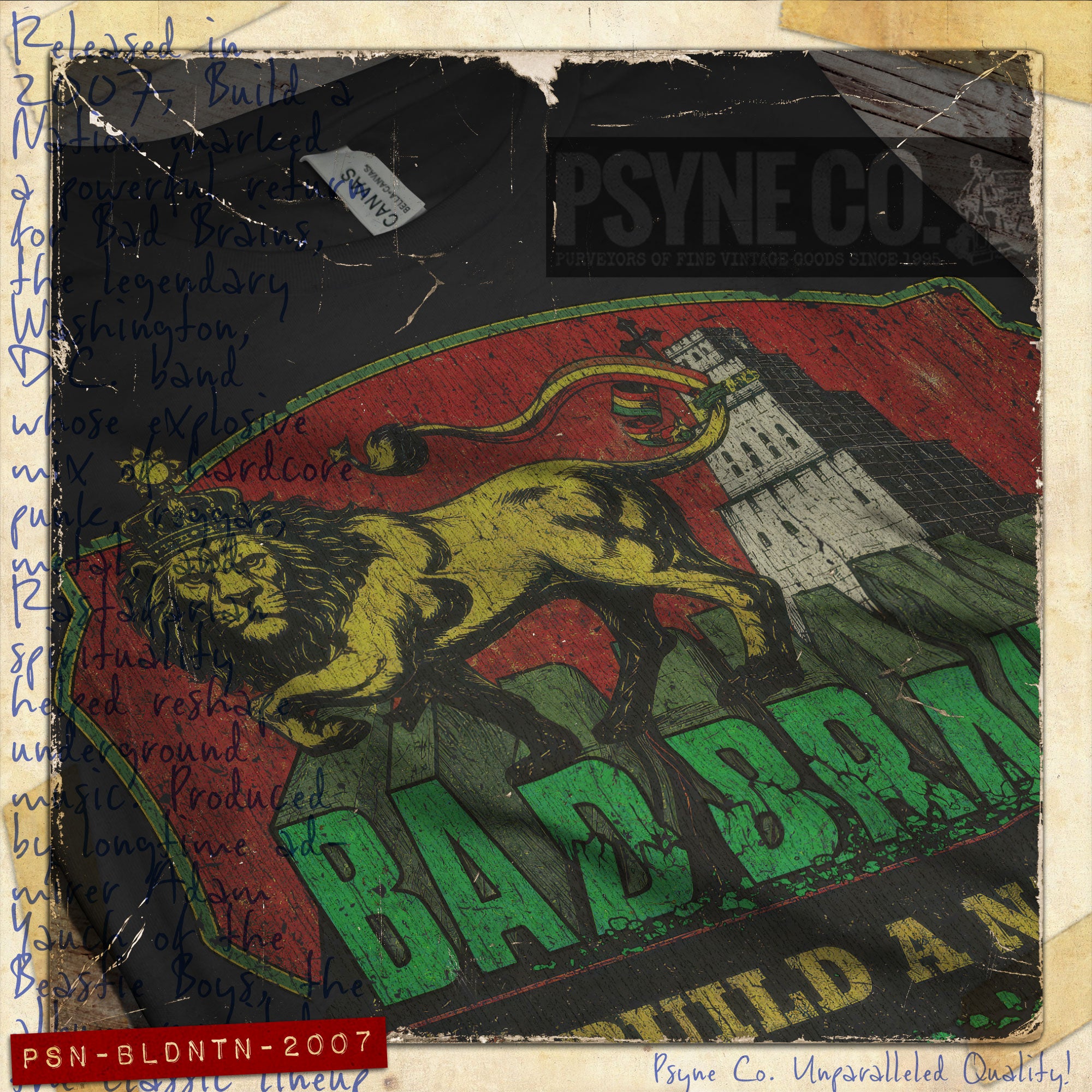 Build a Nation 2007 Vintage Men’s T-Shirt
