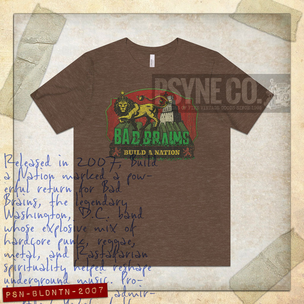 Build a Nation 2007 Vintage Men’s T-Shirt