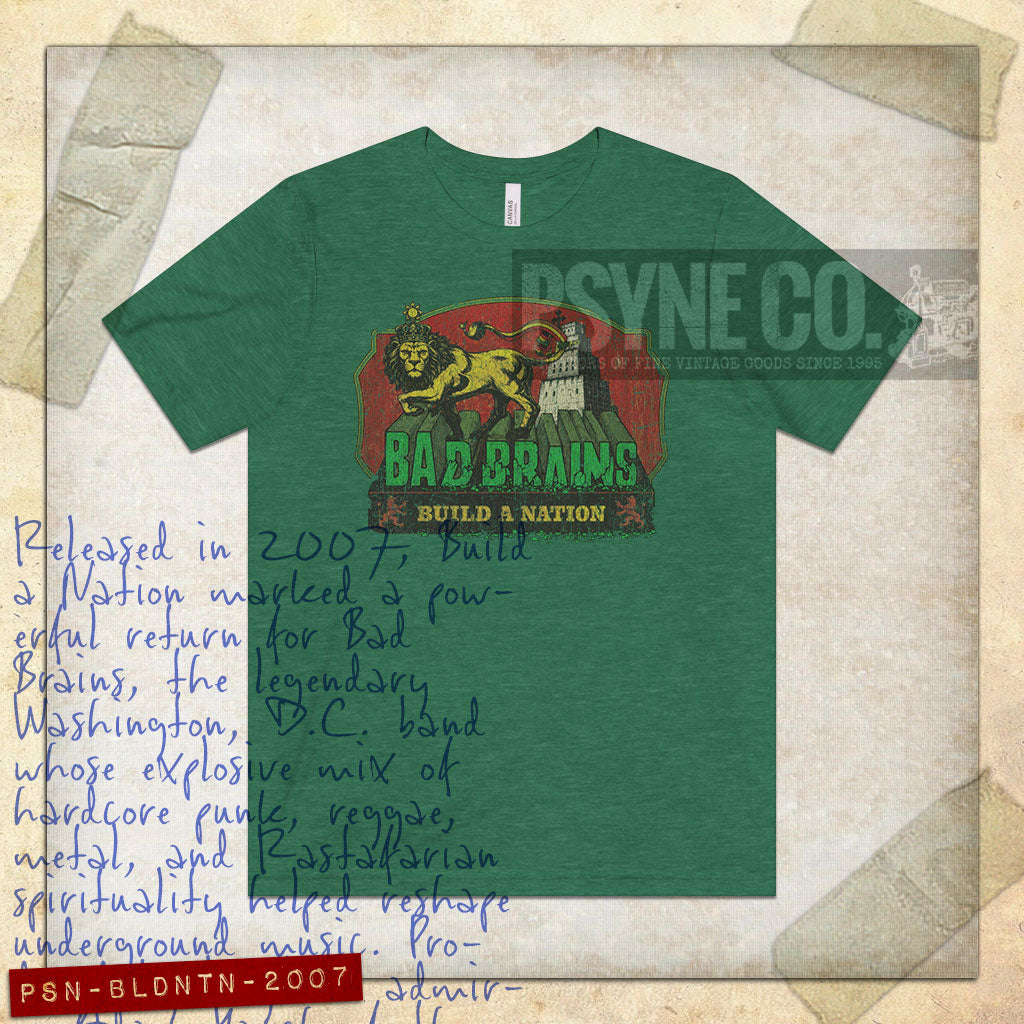 Build a Nation 2007 Vintage Men’s T-Shirt