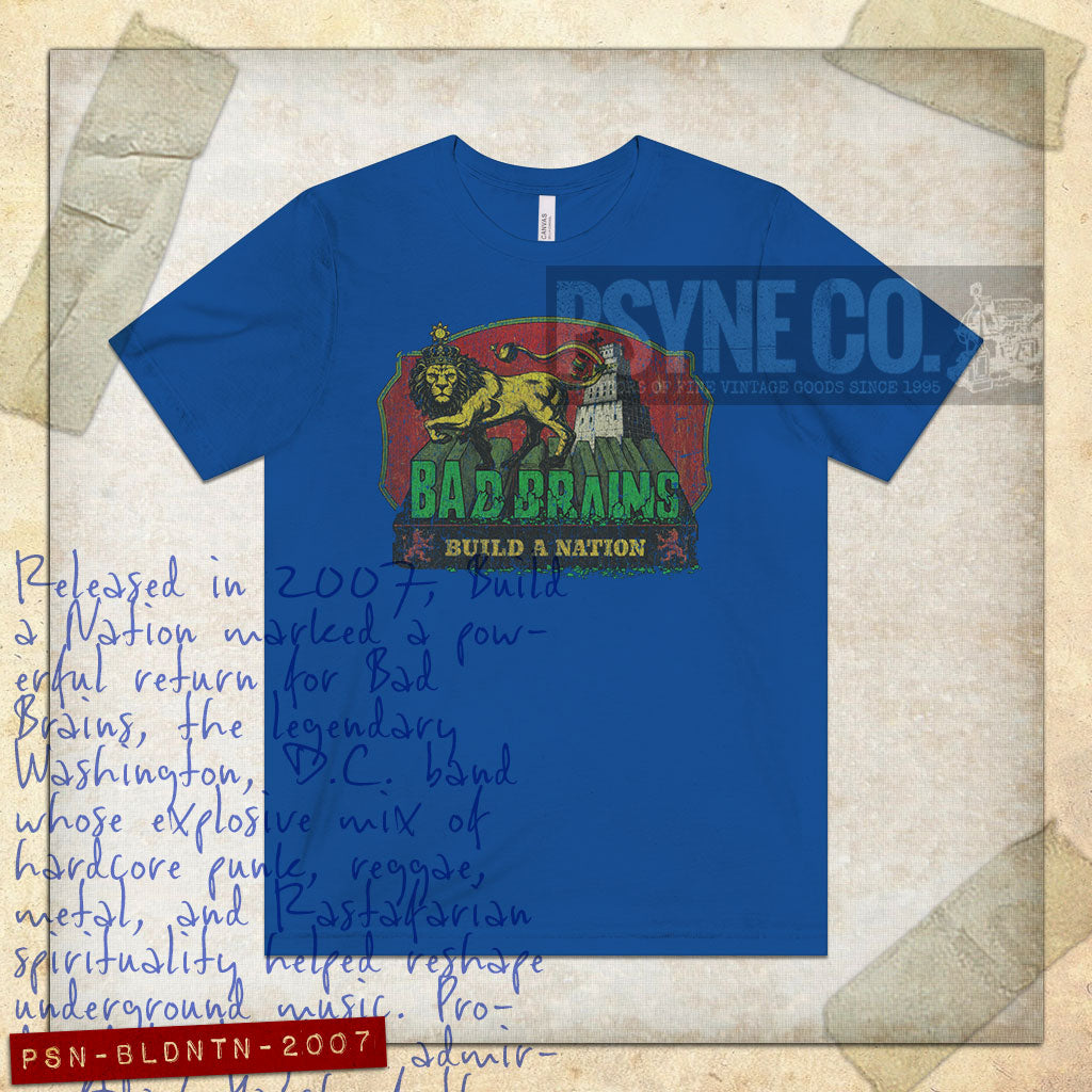 Build a Nation 2007 Vintage Men’s T-Shirt