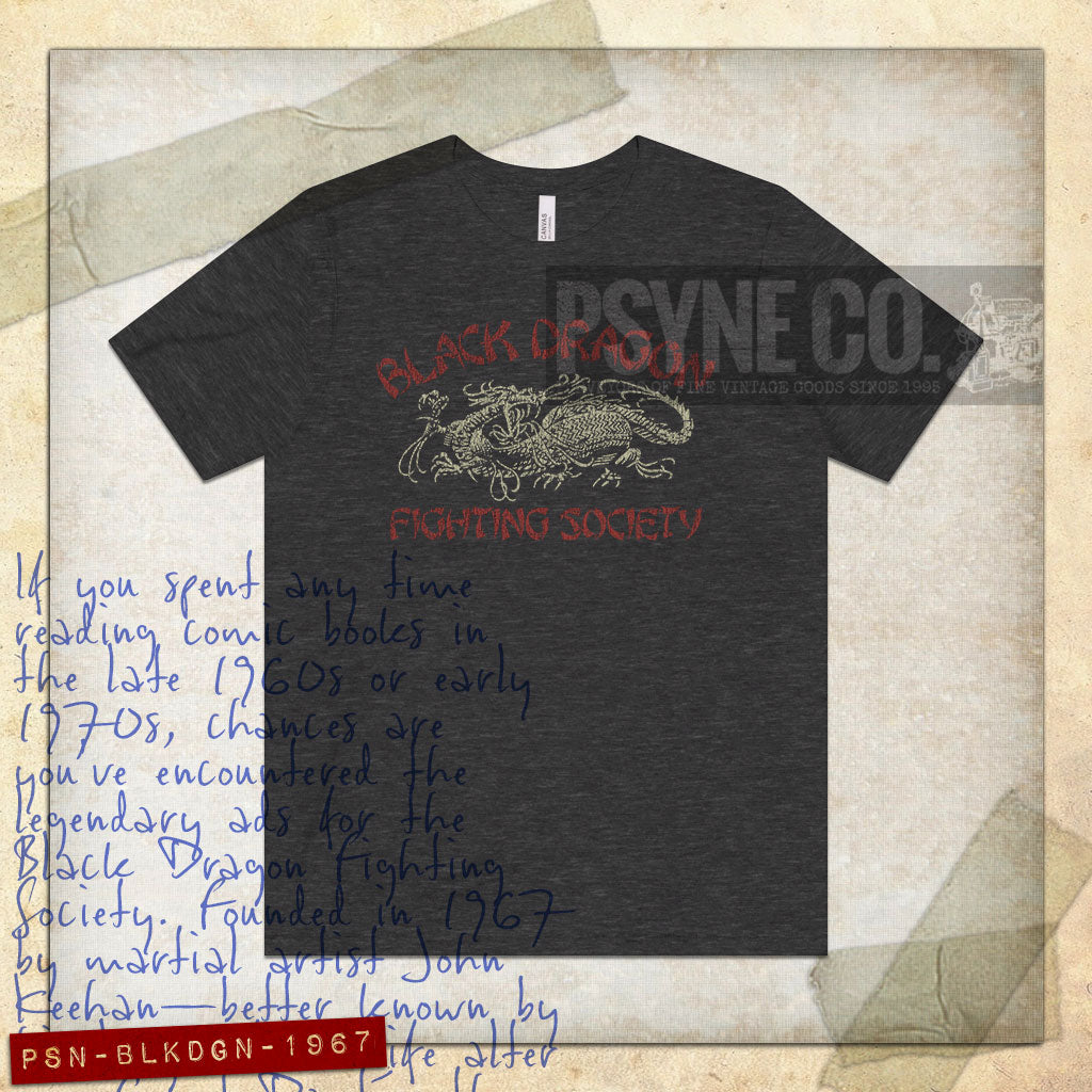 Black Dragon Fighting Society 1967 Vintage Men’s T-Shirt