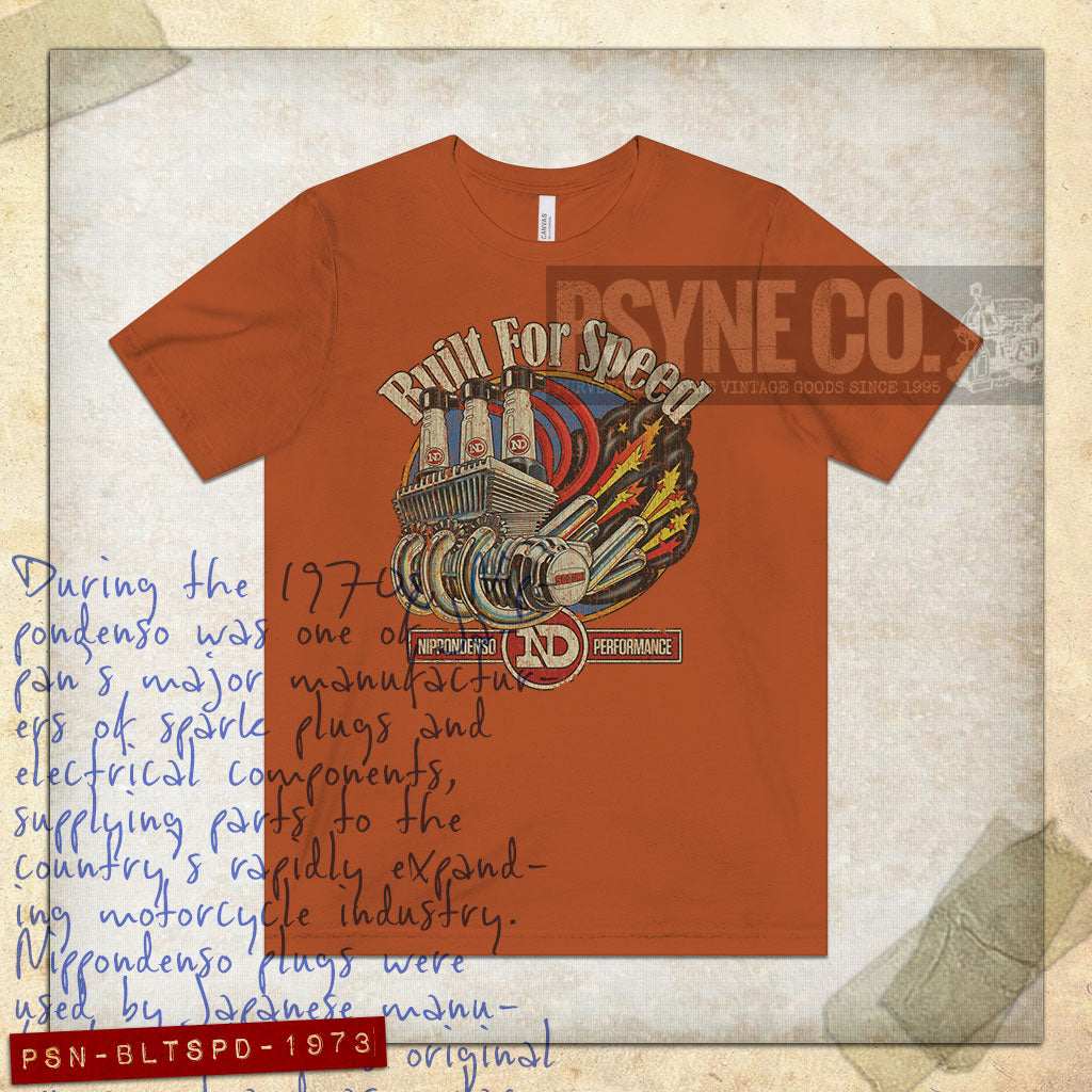 Built For Speed 1973 Vintage Men's T-Shirt