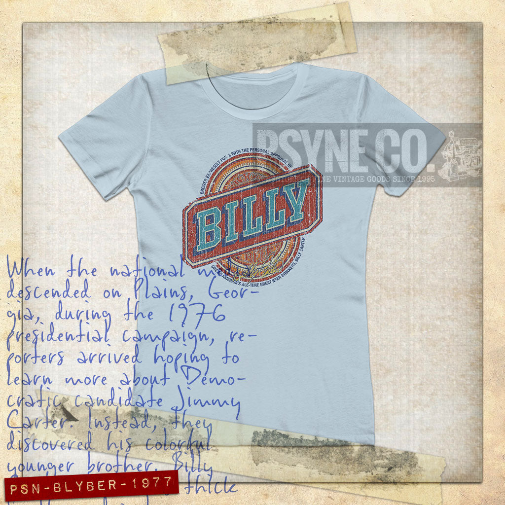 Billy Beer 1977 Vintage Women's T-Shirt