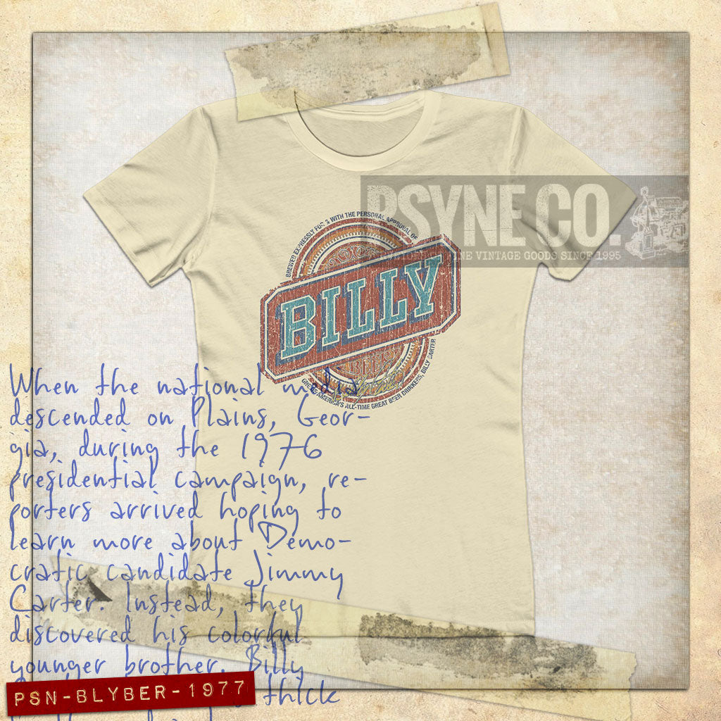 Billy Beer 1977 Vintage Women's T-Shirt