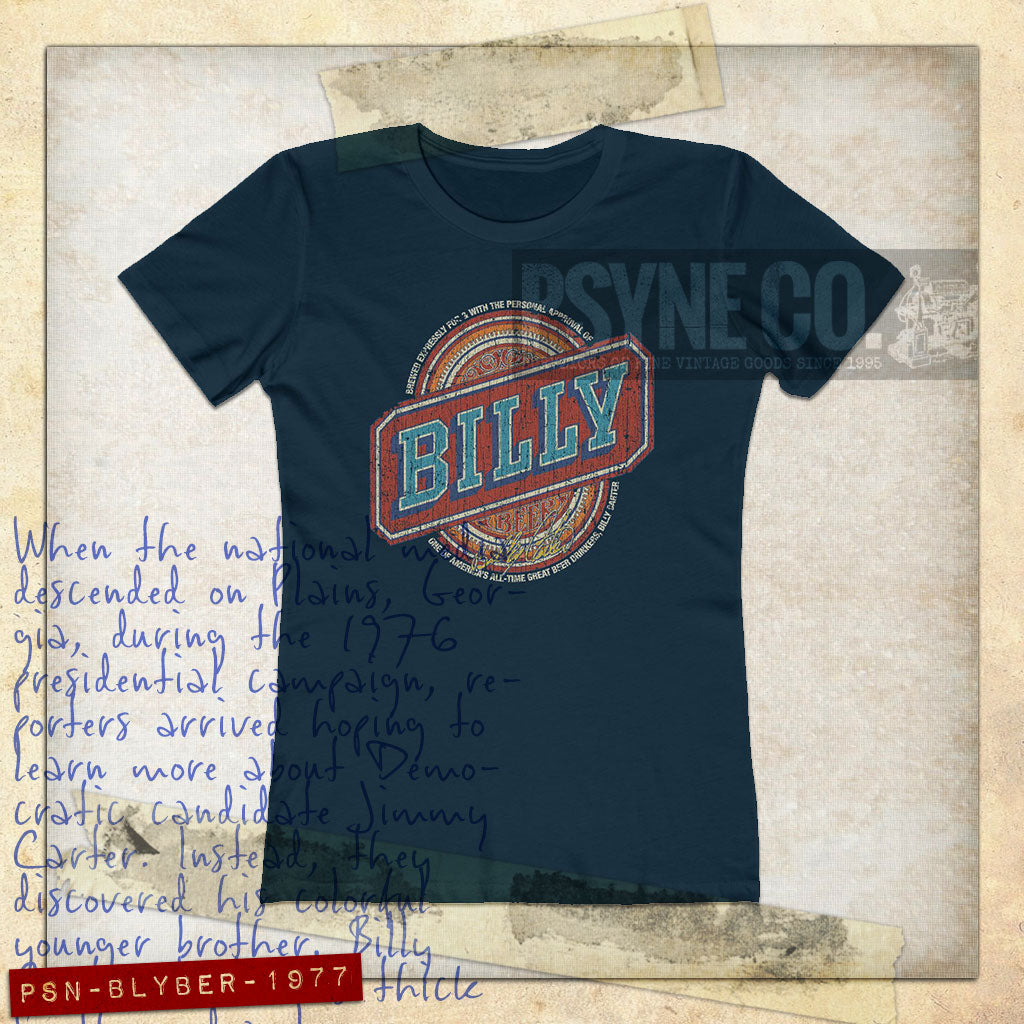 Billy Beer 1977 Vintage Women's T-Shirt