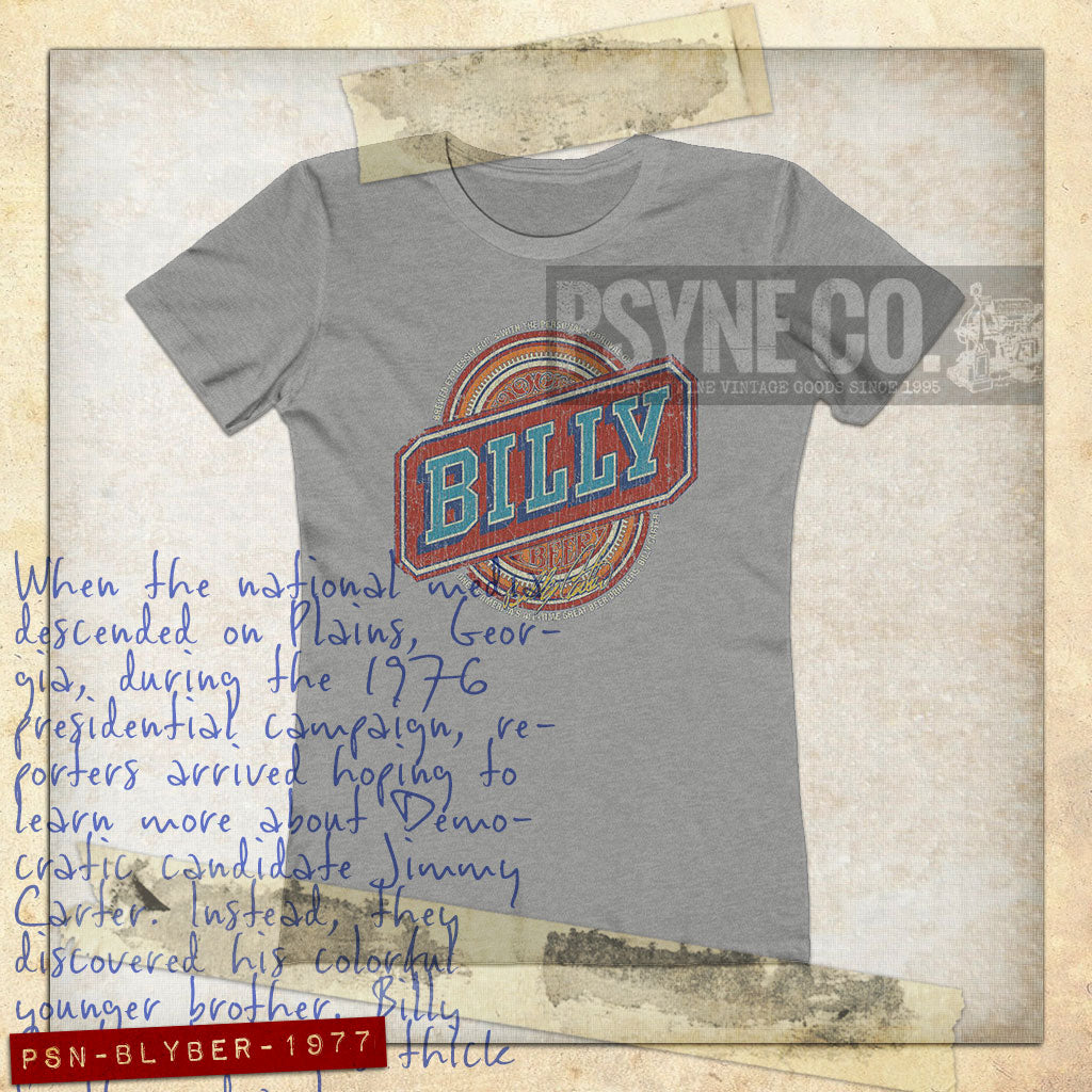 Billy Beer 1977 Vintage Women's T-Shirt