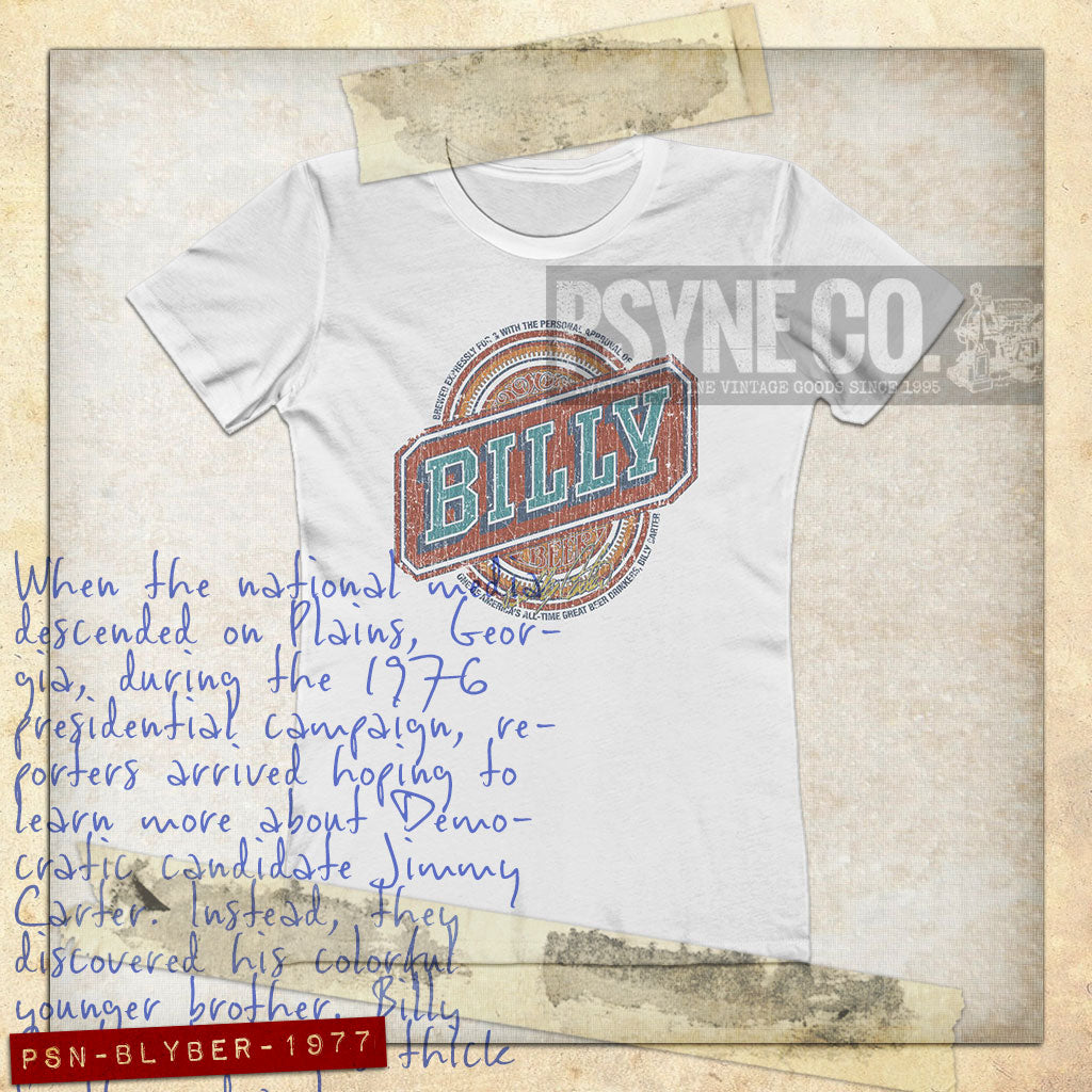Billy Beer 1977 Vintage Women's T-Shirt