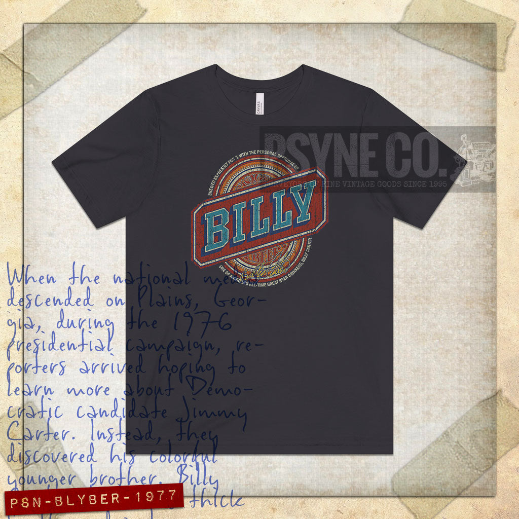 Billy Beer 1977 Vintage Men's T-Shirt